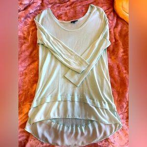 Express Blue Knit Sweater Size Small